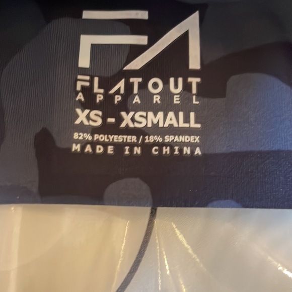 Supportive Fitness Workout Running Gym Crop Tank Top made by Flat Out size XS - Picture 4 of 5